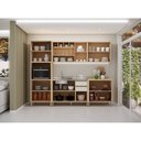 Ver imagem 6 de Cozinha Modulada Compacta 5 Peças com Vidro Reflecta Brise Luciane Móveis