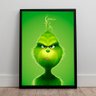 Decoração Quarto Criativo Quadro Filme o Grinch com Moldura - 4