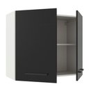 Ver imagem 6 de Armário de Cozinha Aéreo 80 cm 2 Portas Branco/Preto Agata Madesa