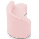 Ver imagem 7 de Sofá 4 Lugares para Sala 220cm Orgânico Wendi Suede Rosa Bebê I01 - Mpozenato
