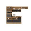 Ver imagem 5 de Cozinha Compacta 4 Peças 6 Portas 5 Gavetas 1 Nicho para Forno Lisboa Itatiaia