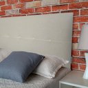 Ver imagem 2 de CABECEIRA ESTOFADA DURASI 05 LINHO BEGE KING 195 X 60 cm RBL