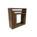 Ver imagem 4 de Nicho Decorativo Kit 3 Unidades Amêndoa