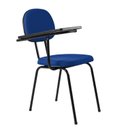 Ver imagem 7 de kit 2 Cadeira Universitária Secretária com Prancheta Ecoflex