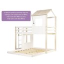 Ver imagem 6 de Beliche Casal Montessoriano Family com Escorregador Casatema MadeiraOriginals Branco/Marrom