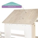 Ver imagem 2 de Beliche Casal Montessoriano Family com Escorregador Casatema MadeiraOriginals Branco/Marrom