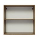 Ver mais imagens de Armário Aéreo 70 cm 2 Portas Rustic/Cinza Lux Madesa