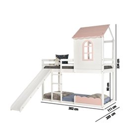 Beliche Montessoriano Club House Sweet com Escorregador Casatema - 7