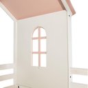 Ver imagem 6 de Beliche Montessoriano Club House Sweet com Escorregador Casatema MadeiraOriginals Branco/Rosa