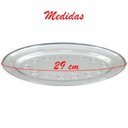 Ver imagem 2 de Kit 4 Bandejas Oval em Aço Inox 29cm