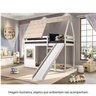 Cama Alta Cabana Noopy com Escorregador Casatema - 10