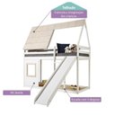 Ver imagem 4 de Cama Alta Cabana Noopy com Escorregador Casatema MadeiraOriginals Branco/Cera Bege
