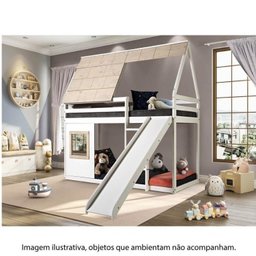 Beliche Montessoriano Cabana Noopy com Escorregador Casatema - 8
