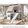 Beliche Montessoriano Cabana Noopy com Escorregador Casatema - 8