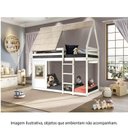Ver mais imagens de Beliche Montessoriano Cabana Noopy Casatema MadeiraOriginals Branco