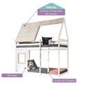 Ver imagem 4 de Beliche Montessoriano Cabana Noopy Casatema MadeiraOriginals Branco