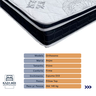 Cama Box Baú e Colchão Orthosono D33 com Pillow Top Viúvo Anjos: Preto - 2