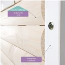 Ver imagem 2 de Cama Alta Infantil Club House Wood com Escorregador Casatema MadeiraOriginals Branco/Marrom