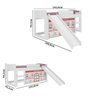 Cama Infantil com Escorregador Doce Casinha Joy - 5