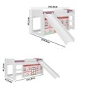 Ver imagem 5 de Cama Infantil com Escorregador Doce Casinha Joy