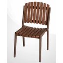 Ver imagem 1 de Cadeira Premium em Madeira Plástica Lanci 100% Reciclada 50cm / Lc-05 Lanci Madeira Plástica Azul