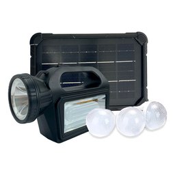 Kit Sistema de Energia Solar de Emergência 22 Leds - 2