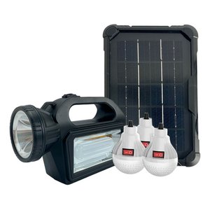 Kit Sistema de Energia Solar de Emergência 22 Leds