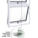 Ver imagem 3 de Janela de Alumínio Máximo Ar Duplo Vertical 100x60cm Lucasa Ideale Branco