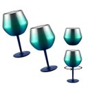 Ver imagem 3 de Taca Copo Termico 2 em 1 Inox Kit 2 Uni Drink Vinho Bebida Cocktail Evento Festa Praia Piscina entre