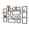 Kit de 8 Prateleiras Industrial Montana - Pleno - 2