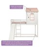 Cama Alta Infantil Club House Sweet com Escorregador Casatema MadeiraOriginals - 5