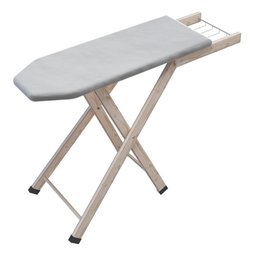 Tabua Mesa De Passar Roupa 100% Madeira Tampo Termico Tomada Technox - 2