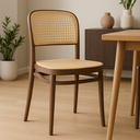 Ver imagem 3 de Cadeira de Jantar Roma para Sala e Cozinha - Marrom