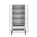 Ver imagem 3 de Cristaleira 2 Portas 2 Gavetas MDF Tiê CabeCasa MadeiraOriginals