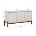 Ver imagem 3 de Buffet 3 Portas Tiê CabeCasa MadeiraOriginals Offwhite