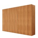 Ver imagem 2 de Guarda Roupa Casal Everest 100 Mdf 10 Portas e 10 Cabideiros Moderna Mobília
