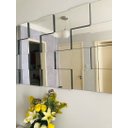 Ver imagem 3 de Espelho Decorativo 3d Painel Placa Vidro Liverpool 1,05m X 60cm Montável