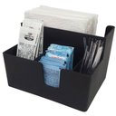 Ver imagem 5 de Kit 16 Portas Sachês Guardanapos Açúcar Organizador Coza Bancada Preto