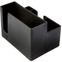 Ver imagem 3 de Kit 16 Portas Sachês Guardanapos Açúcar Organizador Coza Bancada Preto