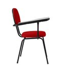 Ver mais imagens de kit 3 Cadeiras Universitária Secretária com Prancheta Ecoflex