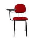 Ver imagem 5 de kit 3 Cadeiras Universitária Secretária com Prancheta Ecoflex