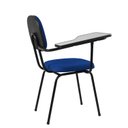 Ver imagem 7 de Kit 3 Cadeiras Universitária Secretária com Prancheta Ecoflex