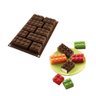 Forma Molde Silicone Chocolate Bloco Confeitaria Silikomart - 2