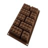 Forma Molde Silicone Chocolate Bloco Confeitaria Silikomart - 5
