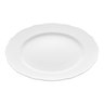 Prato Sobremesa Porcelana Edirne Branco 21Cm - Wolff - 1