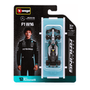 Ver imagem 2 de Miniatura F1 2025 Mercedes W16 #12 Antonelli 1:64 Bburago
