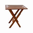 Ver imagem 1 de Mesa Aparador Dobrável Madeira 68x43 Personalizada Hei Imbuia - Tarimatã