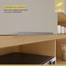 Cozinha Compacta 5 Portas 2 Gavetas Nesher Realeza 160cm Mdf Carvalho/greige - 8