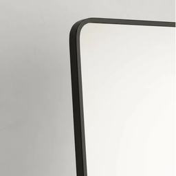 Espelho Grande Corpo Inteiro Suporte de Chão/parede Retangular C/ Moldura em Alumínio Preto 170x70 - 9 Espelho Grande Corpo Inteiro Suporte de Chão/parede Retangular C/ Moldura em Alumínio Preto 170x70 - 9