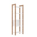 Ver imagem 4 de Estante para Livros Multiuso 1,85x0,65m Haia Yescasa